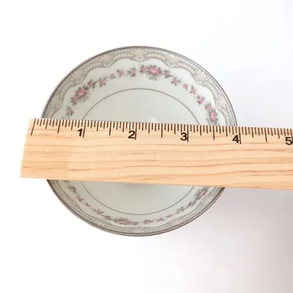 Vtg Noritake China Glenwood Dinnerware 7 Piece Place Setting for one #5770 Japan - Picture 10 of 16